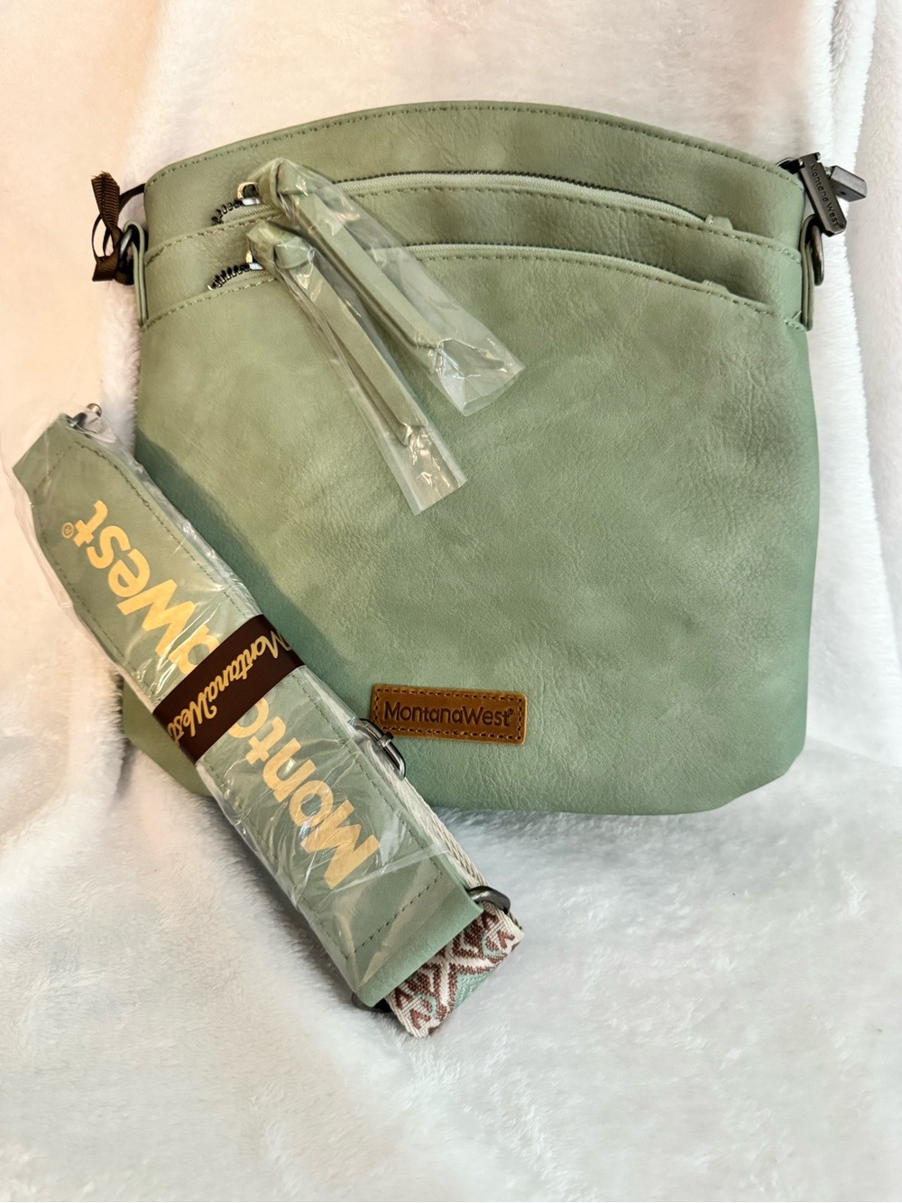 Montana West Mint Green Crossbody Bag Concealed Carry